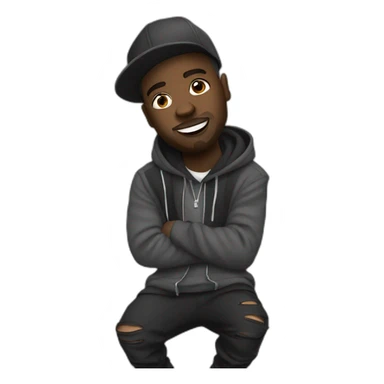 dosseh french rapper sticker