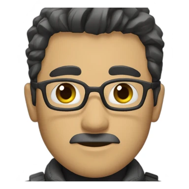 dağ yamacında kurt sticker