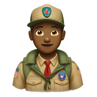 up boy scout sticker