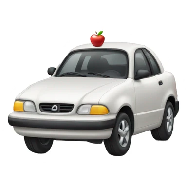 apple car sticker