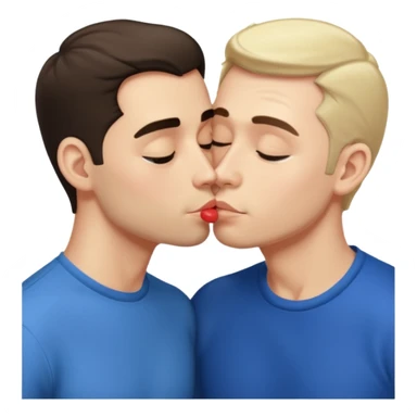 Shane Hollander and ilya rozanov kissing sticker