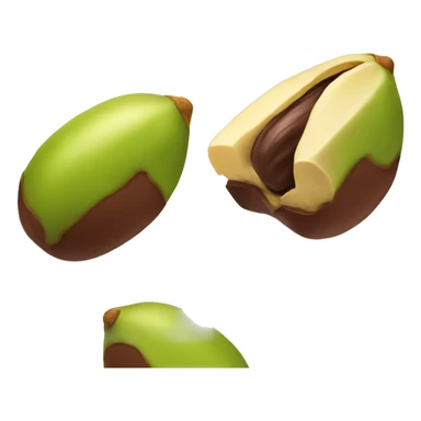 pistachio chocolate sticker