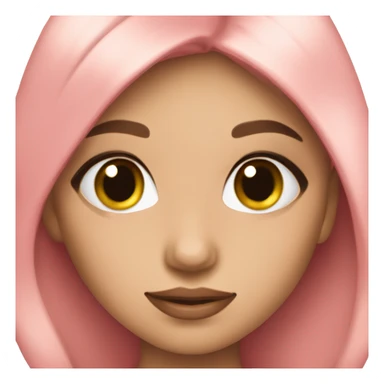 Coquette girl rosy cheeks  sticker