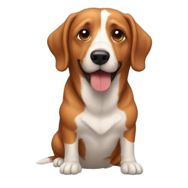 Perro salchicha gordo bachicha sticker