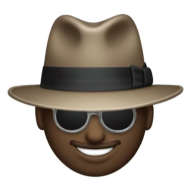 Hat borsalino sticker