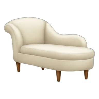 Emoji chaise sticker