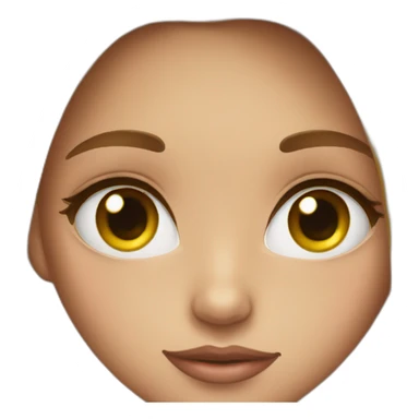 girl with beauty spot sticker