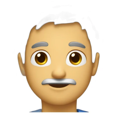 nariz con solucion salina sticker