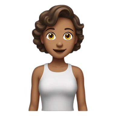 Millie boby Brown  sticker