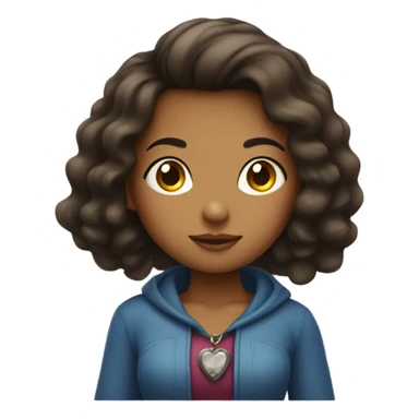 A girl with a hourglass body sticker