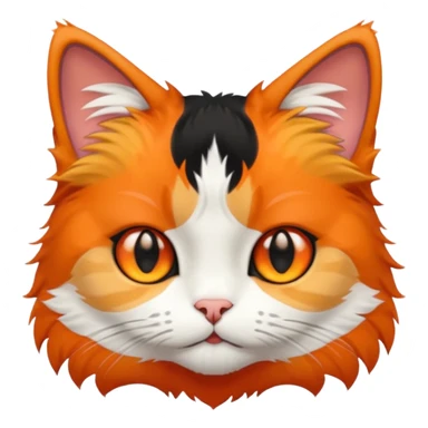 calico cat sticker