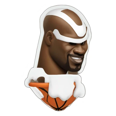 Slam Dunk of Shaquille O’Neal sticker