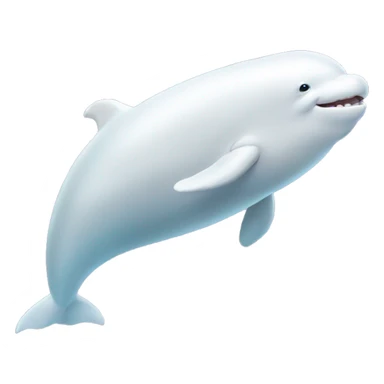 beluga whale sticker