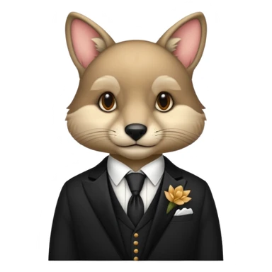 Animal in Formal Attire sticker