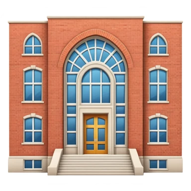 university building sticker