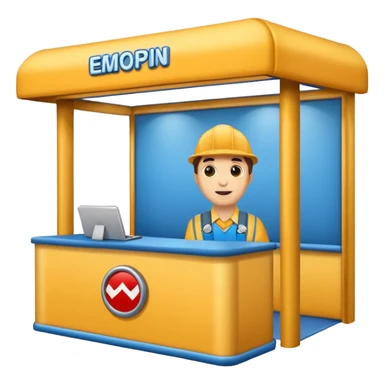 professional trade booth sticker