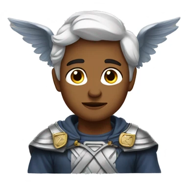 Anjo e capeta sticker