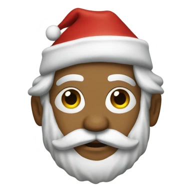 Santa on the show survivor  sticker