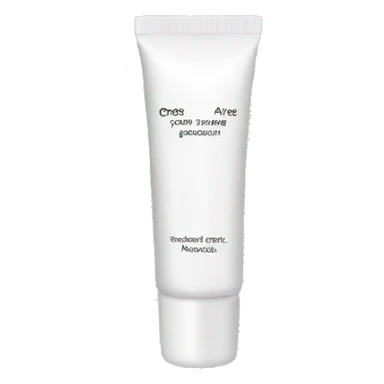 skincare cream sticker