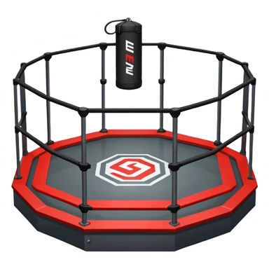 Mma octogone sticker