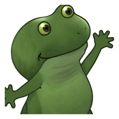 Capybara dancing sticker