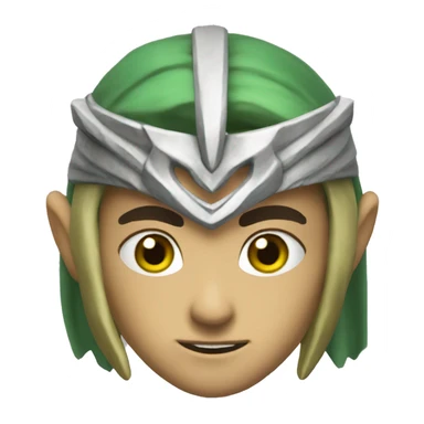 Fierce Deity mask link sticker
