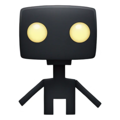 enderman face sticker