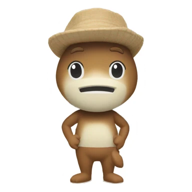 Sandy cheeks at the beach sticker