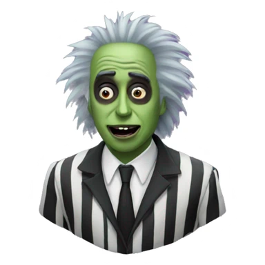 Beetlejuice sticker