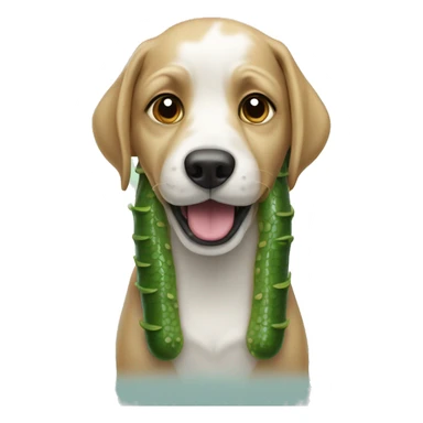 Dog with crocodiles custom  sticker