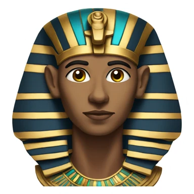 Ancient Egyptian pharaoh sticker