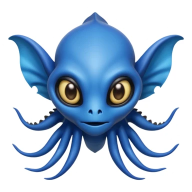 Life-like Brownish Aquatic Luxio-Alien-hybrid  sticker