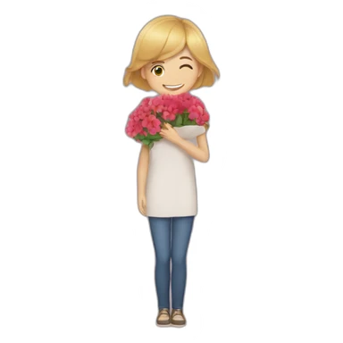 29 febrero flores sticker