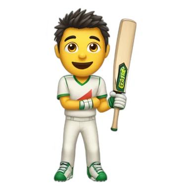 cricketbat sticker