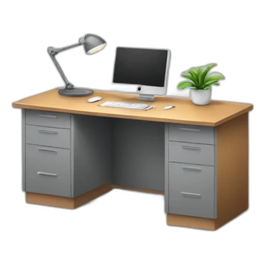 3/4-clean-workspace-desk sticker