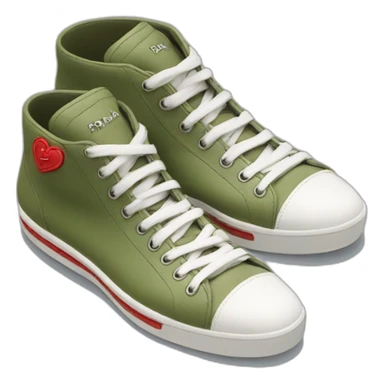 Prada sneakers from 1997 sticker