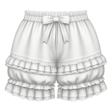 White bloomers sticker