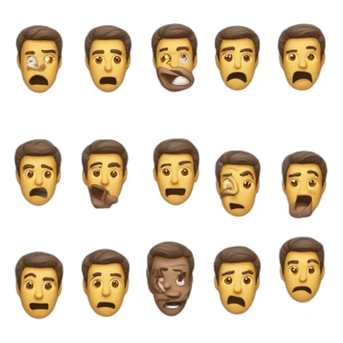 MEN TELLING LIES sticker