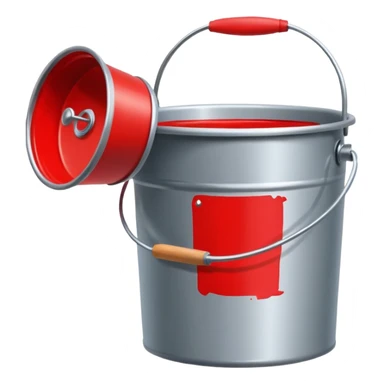 paint bucket sticker