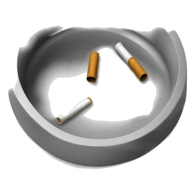 Ashtray sticker