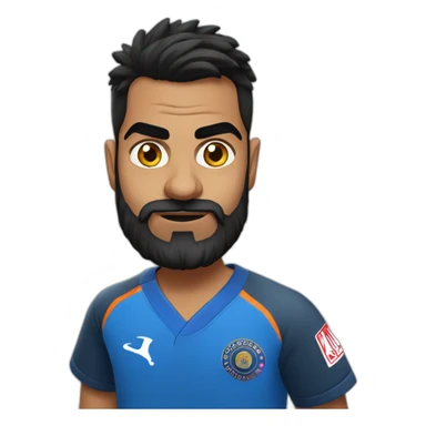 kohli-in-ethnics sticker