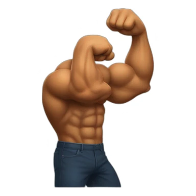 Flexed Biceps sticker