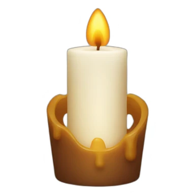 Religious candle  sticker