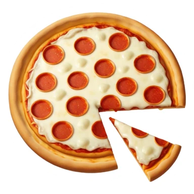 Pizza sticker