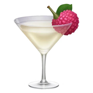Fancy lychee martini sticker