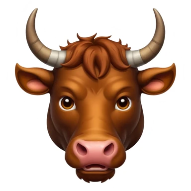 Cabeça de boi  sticker