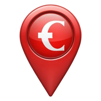 location pin italy sticker