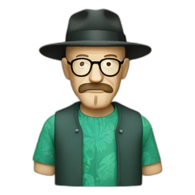Heisenberg wears batik sticker