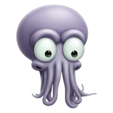 Squidward Tentacles sticker