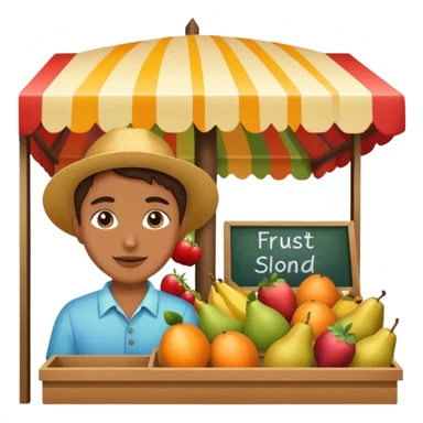 Fruit boa tarde sticker